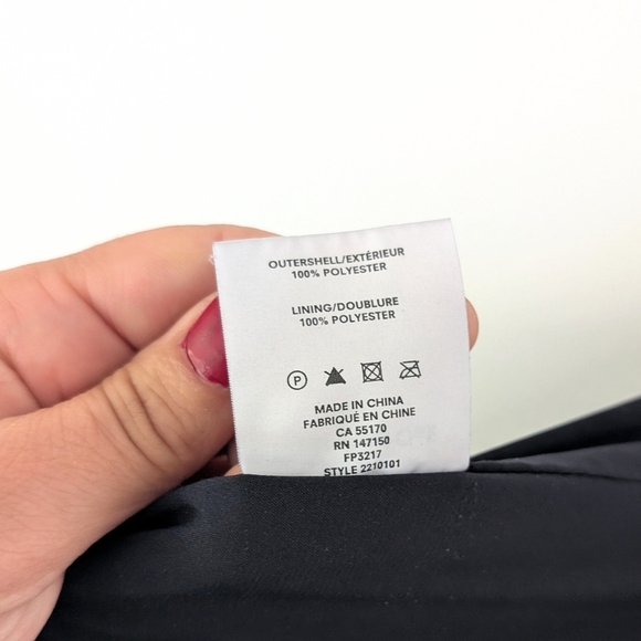 Frank And Oak Women's Navy & White Polka Dot Dress Pants In Size 8 - Picture 10 of 10